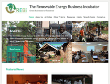 Tablet Screenshot of energyincubator.org